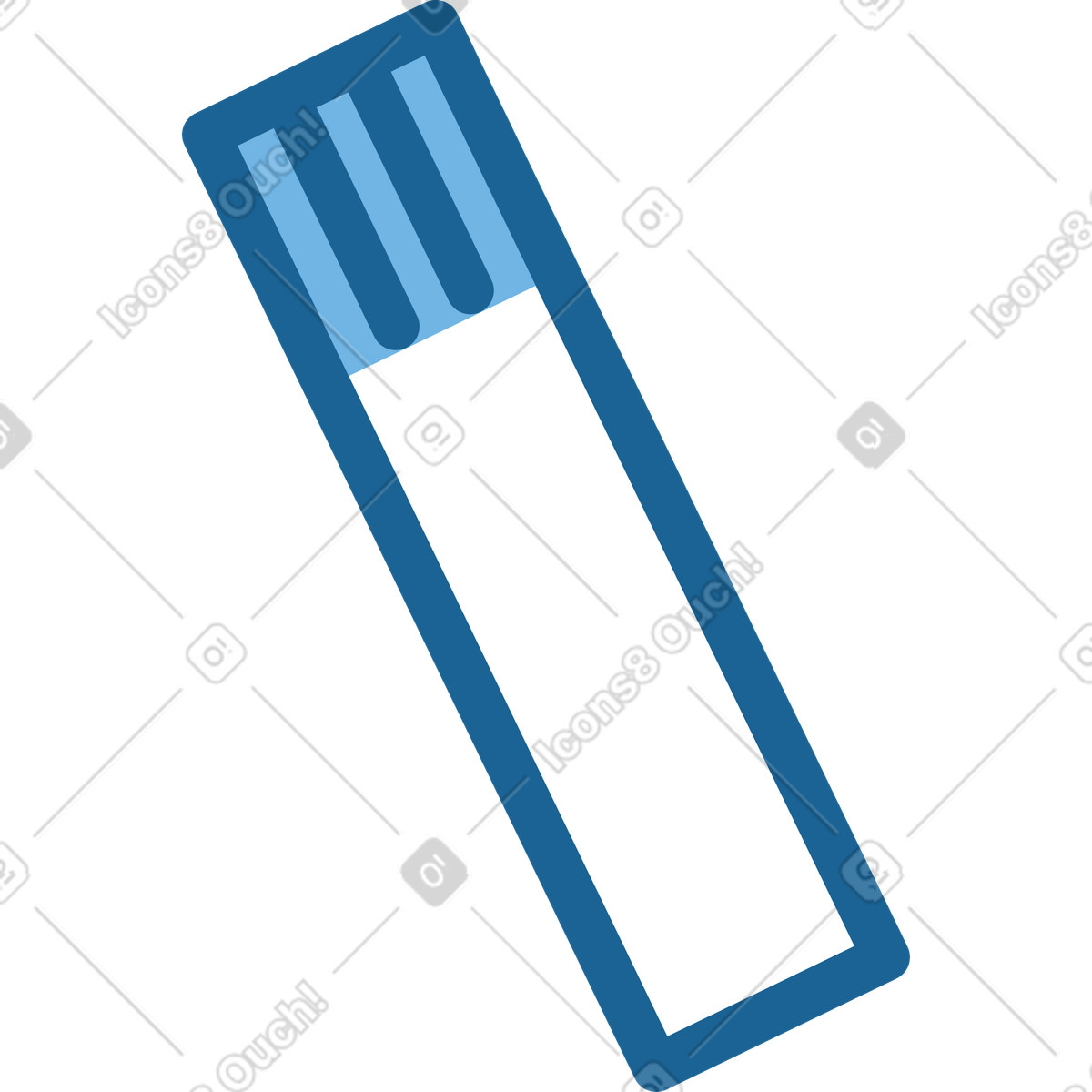 Illustration Bandelettes de test dans le style Natty à télécharger aux formats PNG, SVG