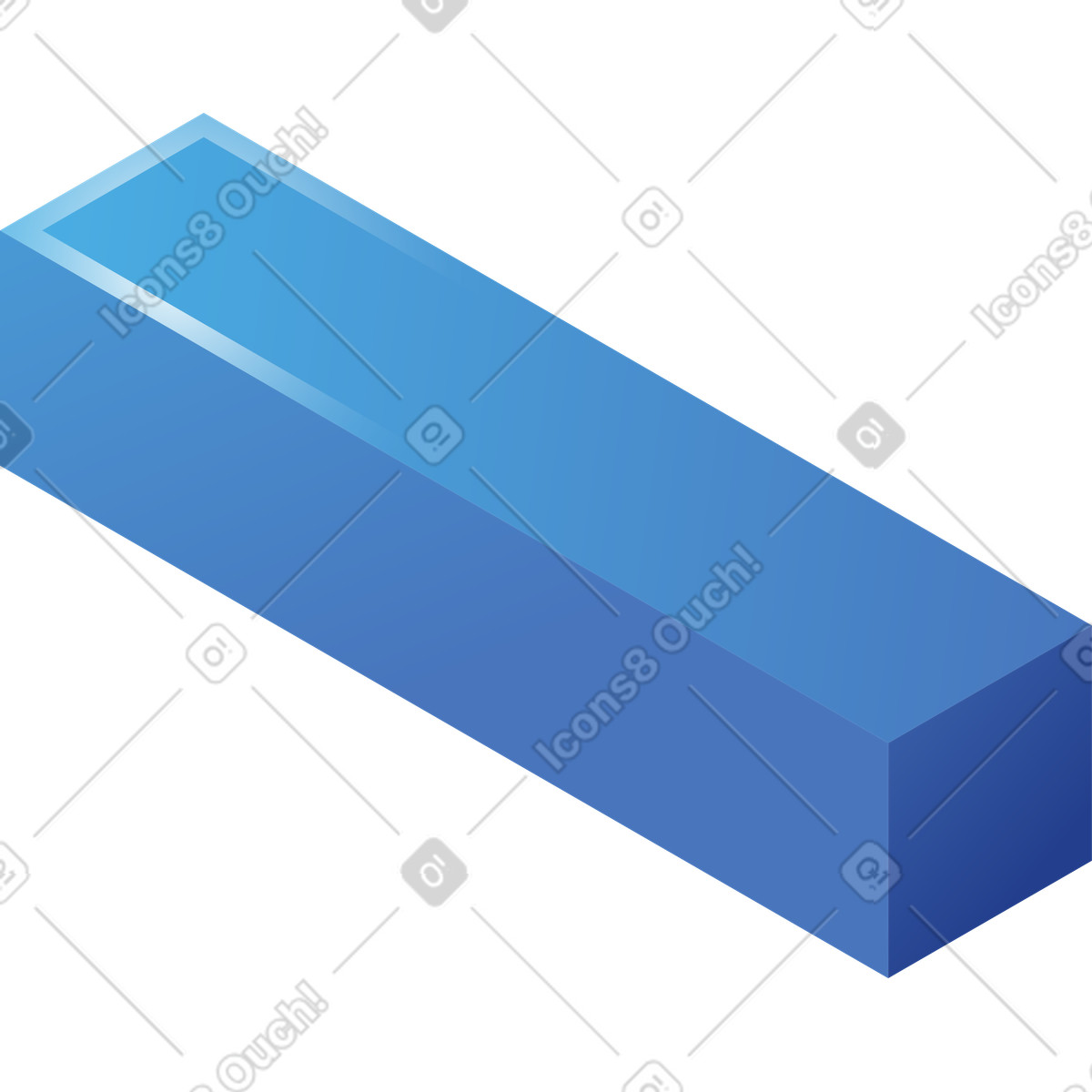 Brick illustration in Quantum style download in PNG, SVG