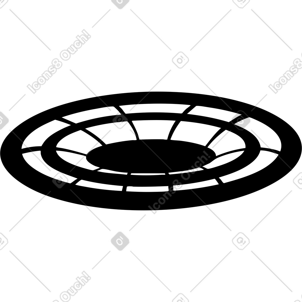 Portale interdimensionale illustrazione in stile Line scarica in PNG, SVG