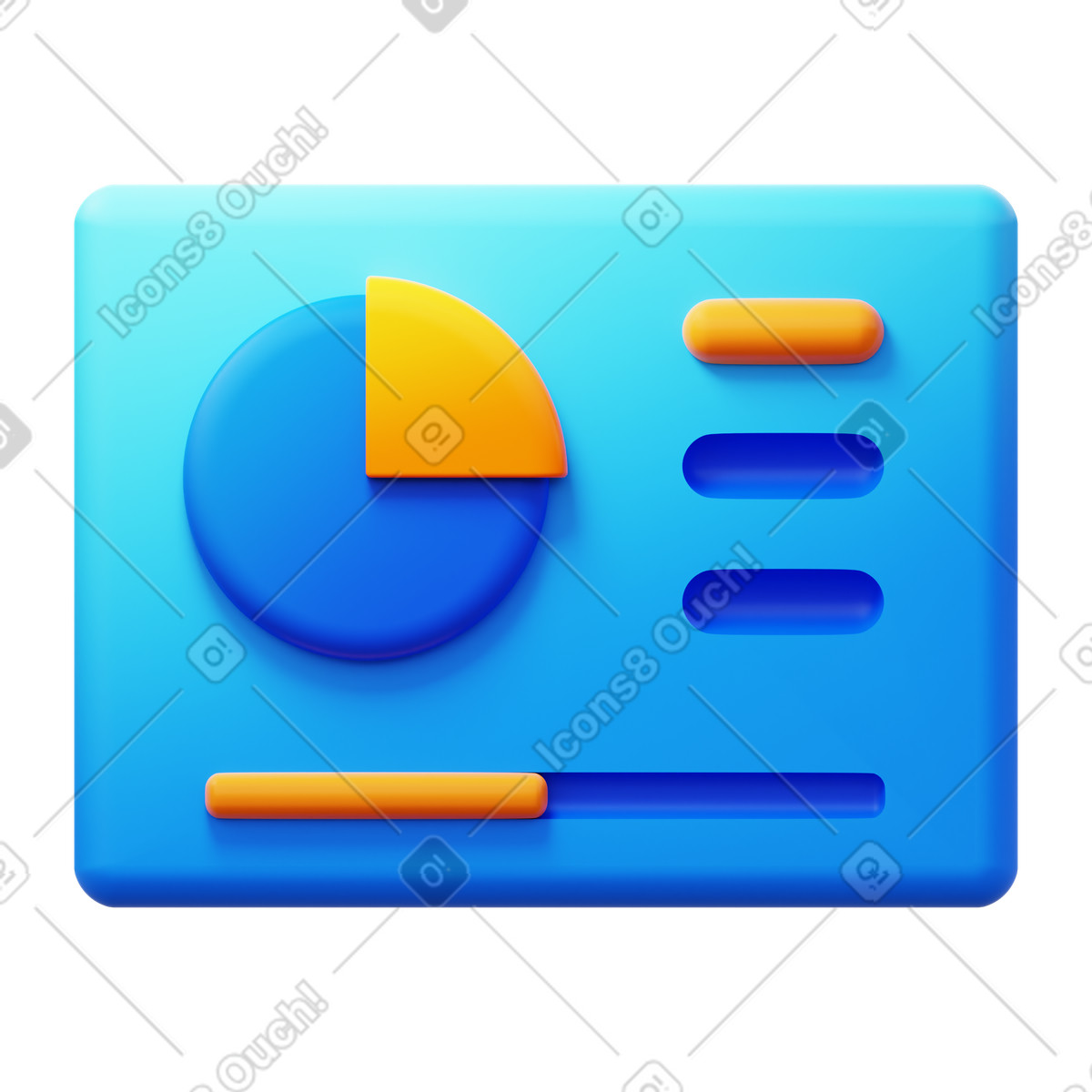 Control panel illustration in 3D Fluency style download in PNG, SVG