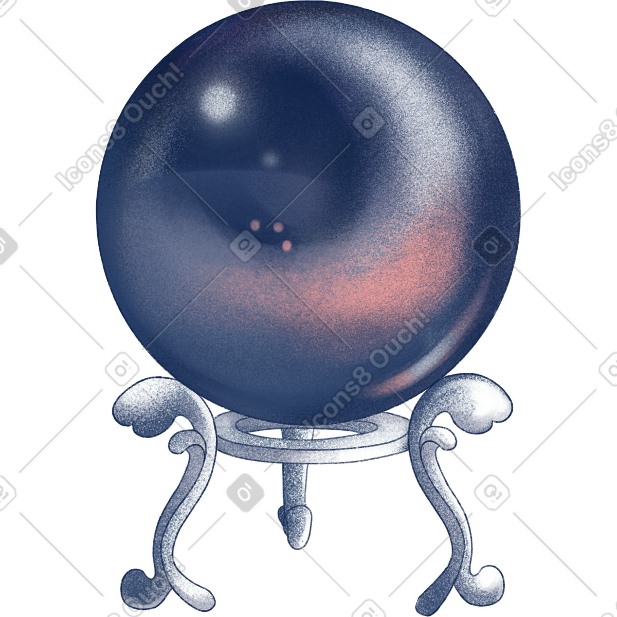 Illustration Balle magique dans le style Haze à télécharger aux formats PNG, SVG