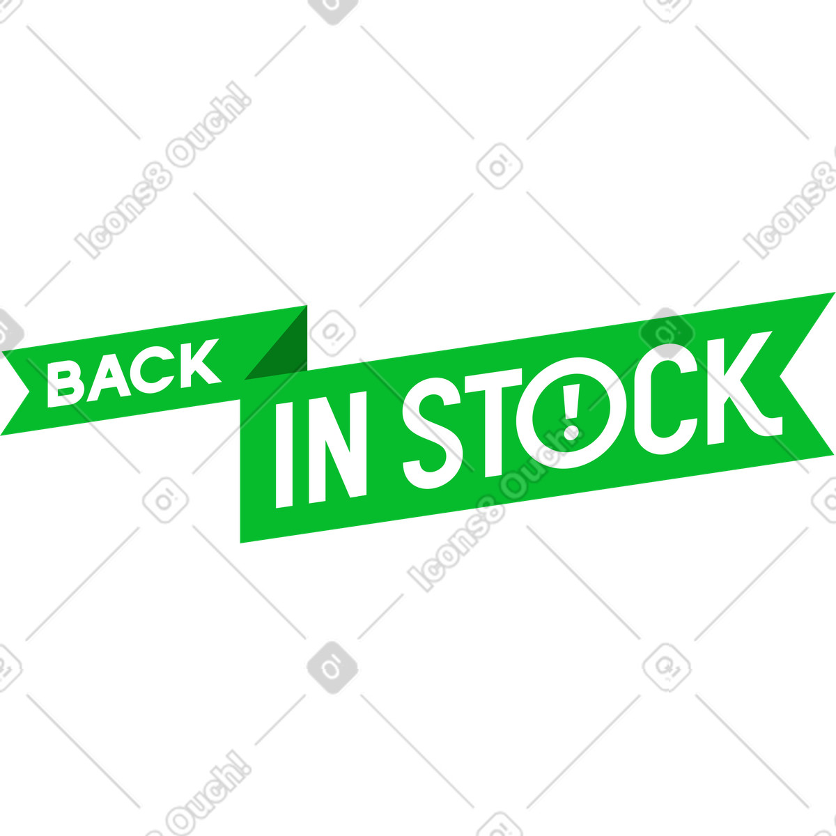 Ilustración Letras de nuevo en stock texto cinta verde estilo Lettering a descargar PNG y SVG