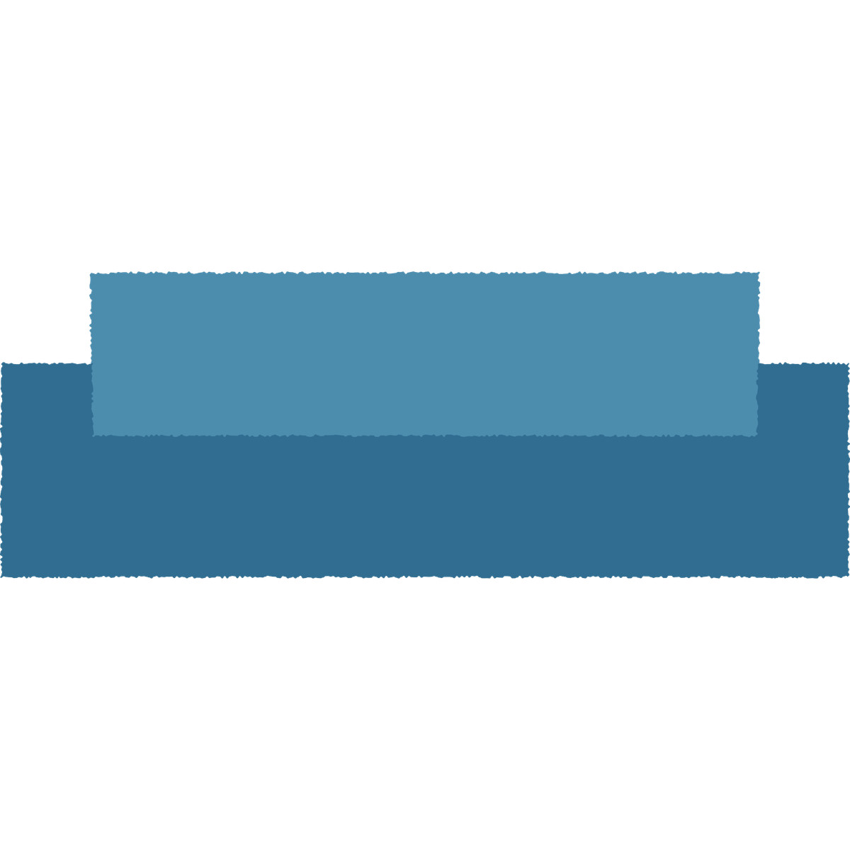Иллюстрация Sofa blue в стиле Cherry — скачать в форматах PNG, SVG