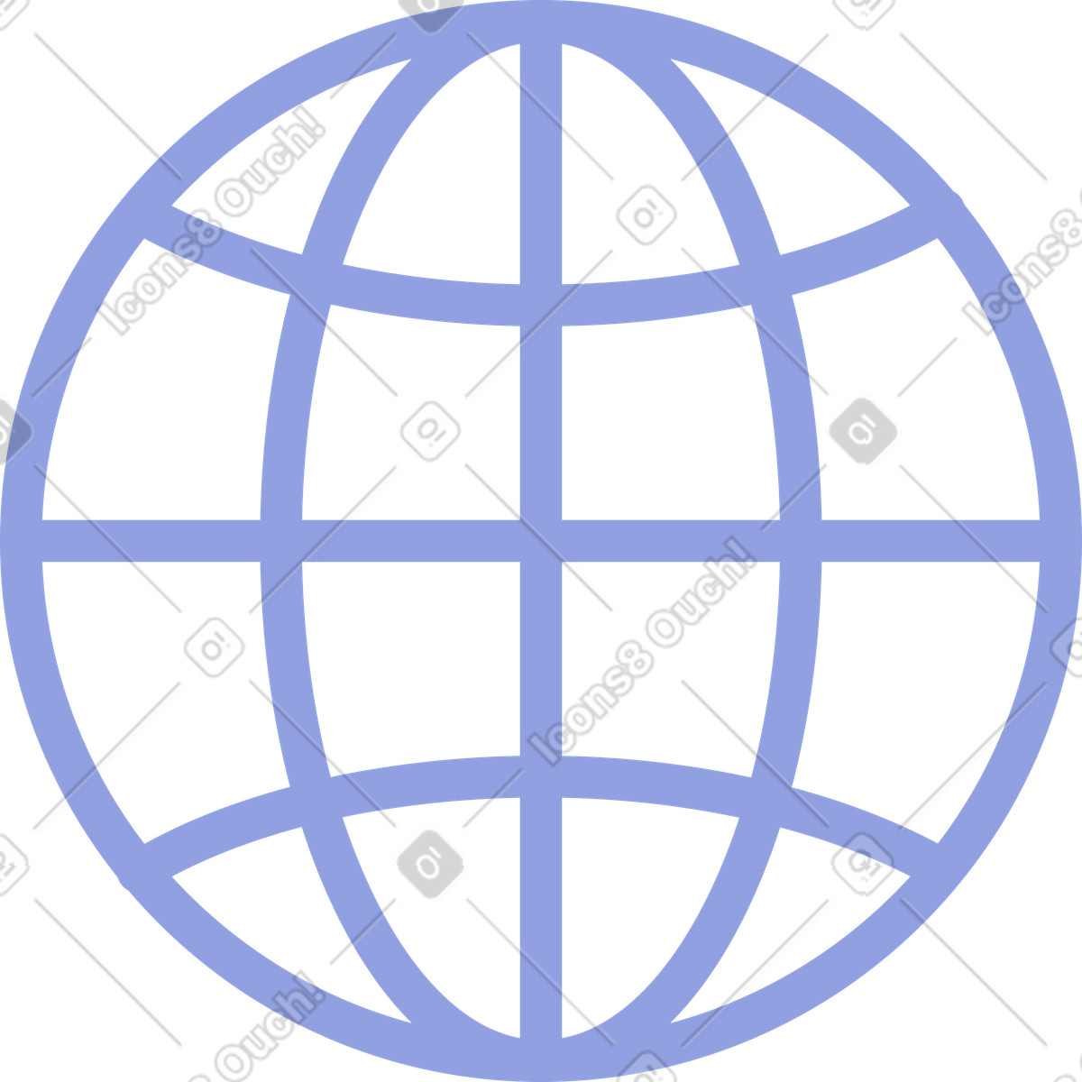 World-web-symbol-Illustration im Juicy-Stil als Download in PNG, SVG