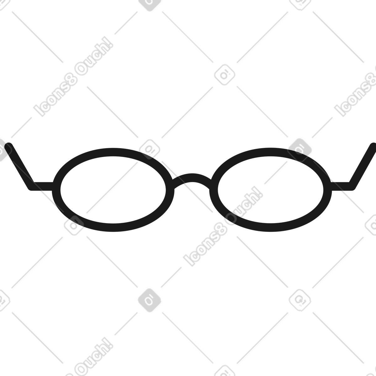 Ilustración Lentes en estilo Taxi a descargar en PNG y SVG