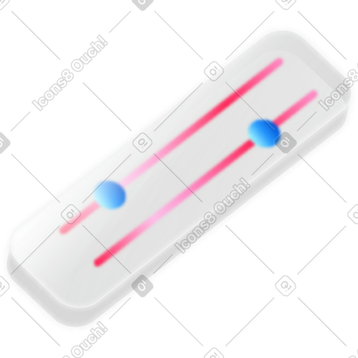 Graph auf transparenter platte illustration in PNG, SVG