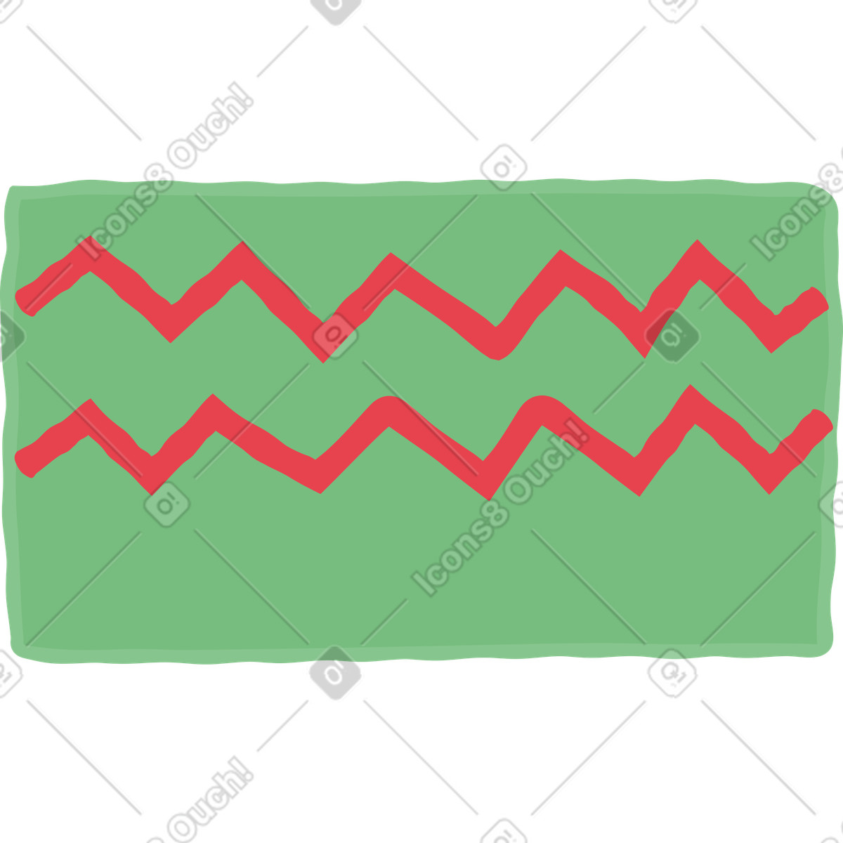Ilustración Cuerpo en estilo Stripy a descargar en PNG y SVG