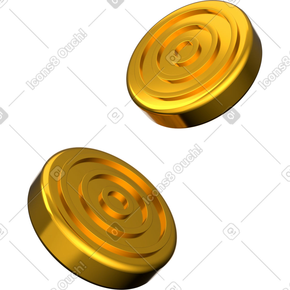 下载 3D Grid 风格的 Financial exchange payment 插画，支持 PNG、SVG 格式