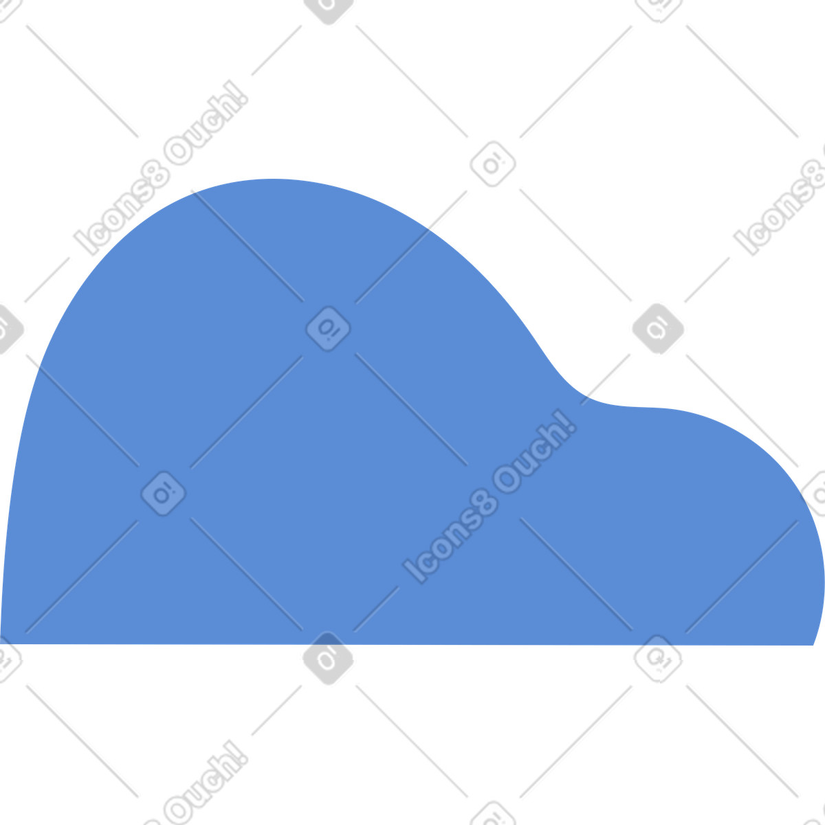 下载 Pale 风格的 形状蓝色 插画，支持 PNG、SVG 格式