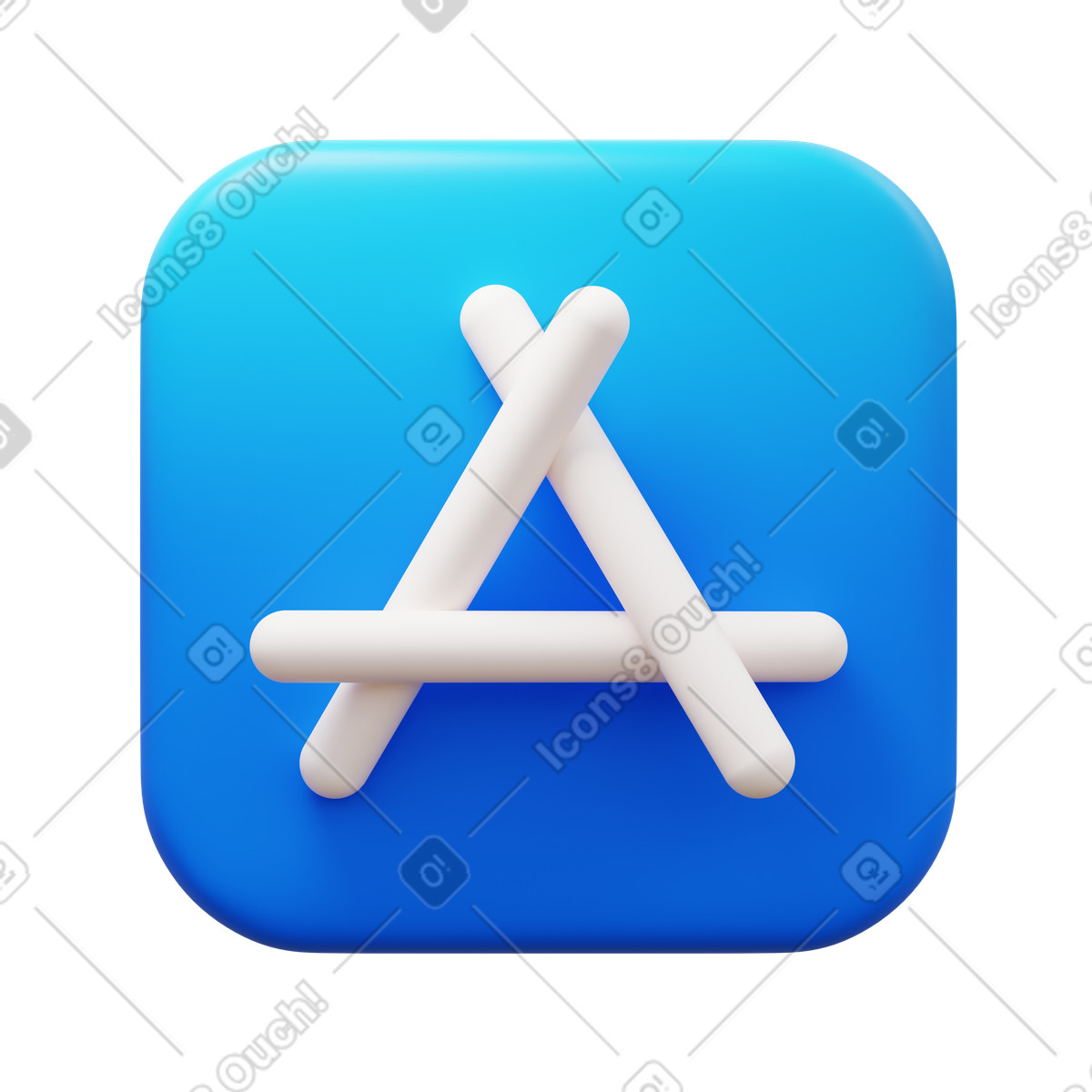Иллюстрация App store в PNG и SVG