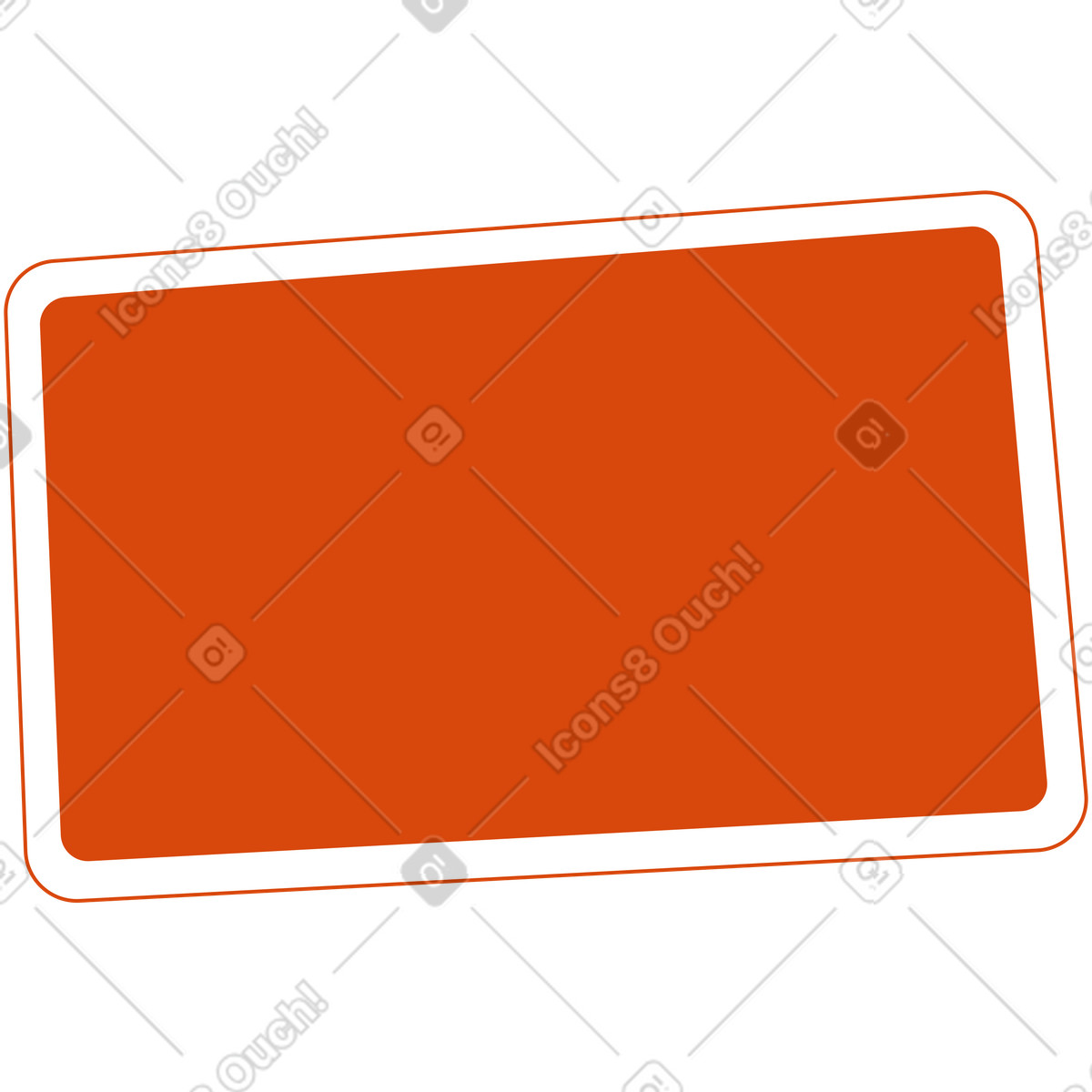 Orange スタイルの タブレット のイラストをPNG、SVG形式でダウンロード