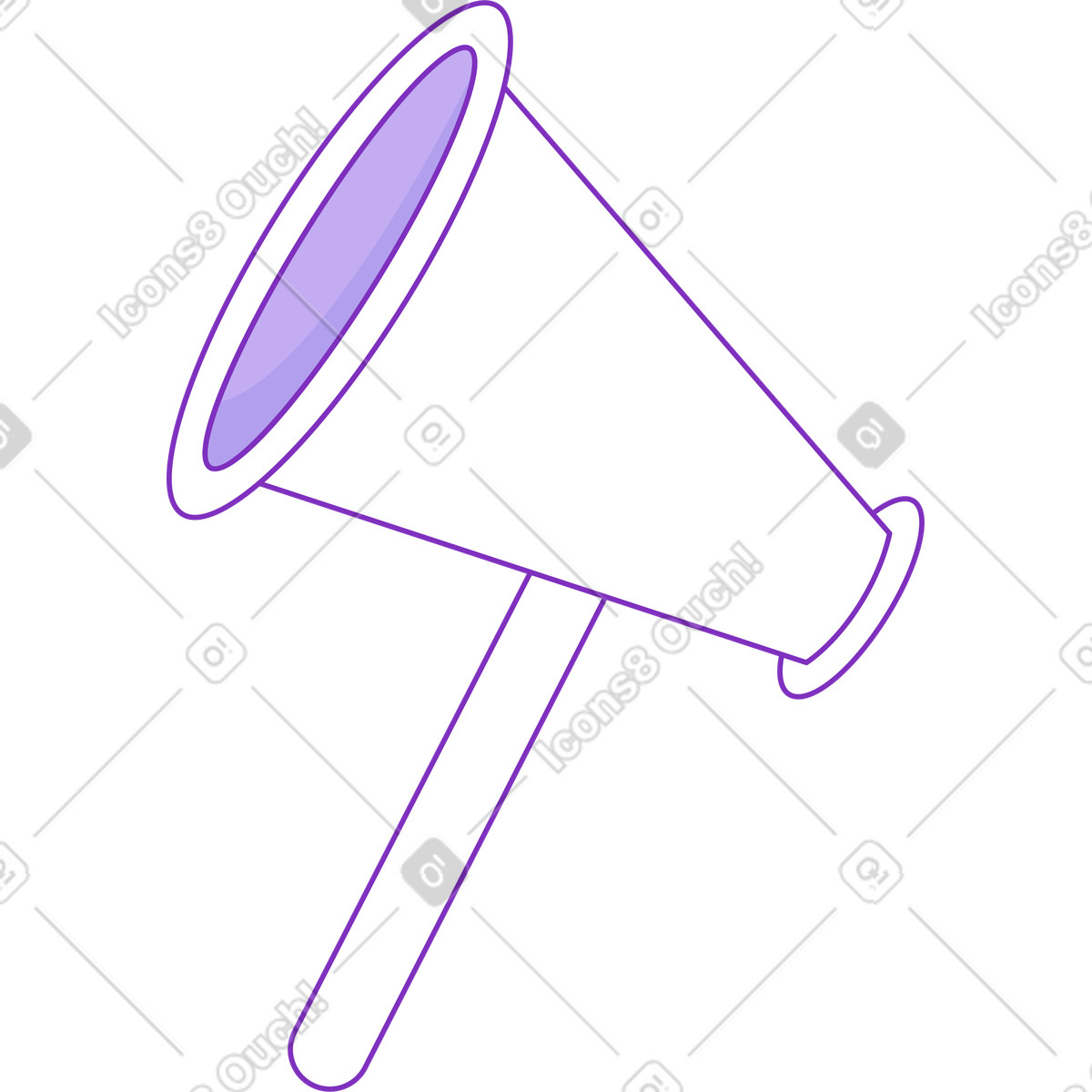 Altoparlante illustrazione in stile Elastic scarica in PNG, SVG