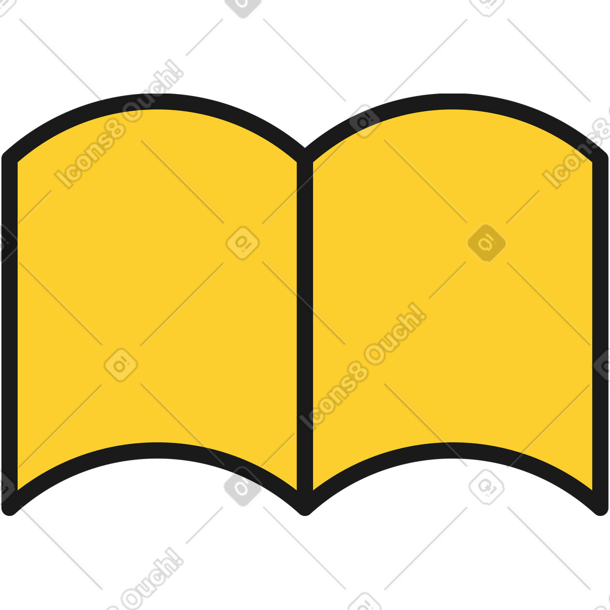 Taxi 스타일의 책 아이콘 일러스트레이션 PNG, SVG 다운로드