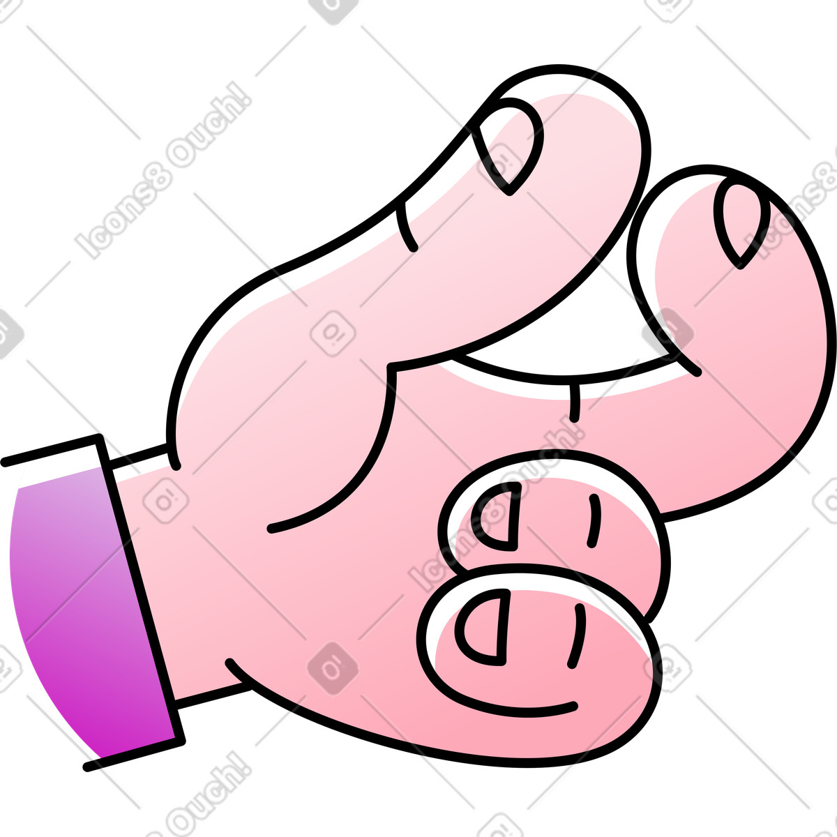 下载 Pocus 风格的 手拿着东西 插画，支持 PNG、SVG 格式