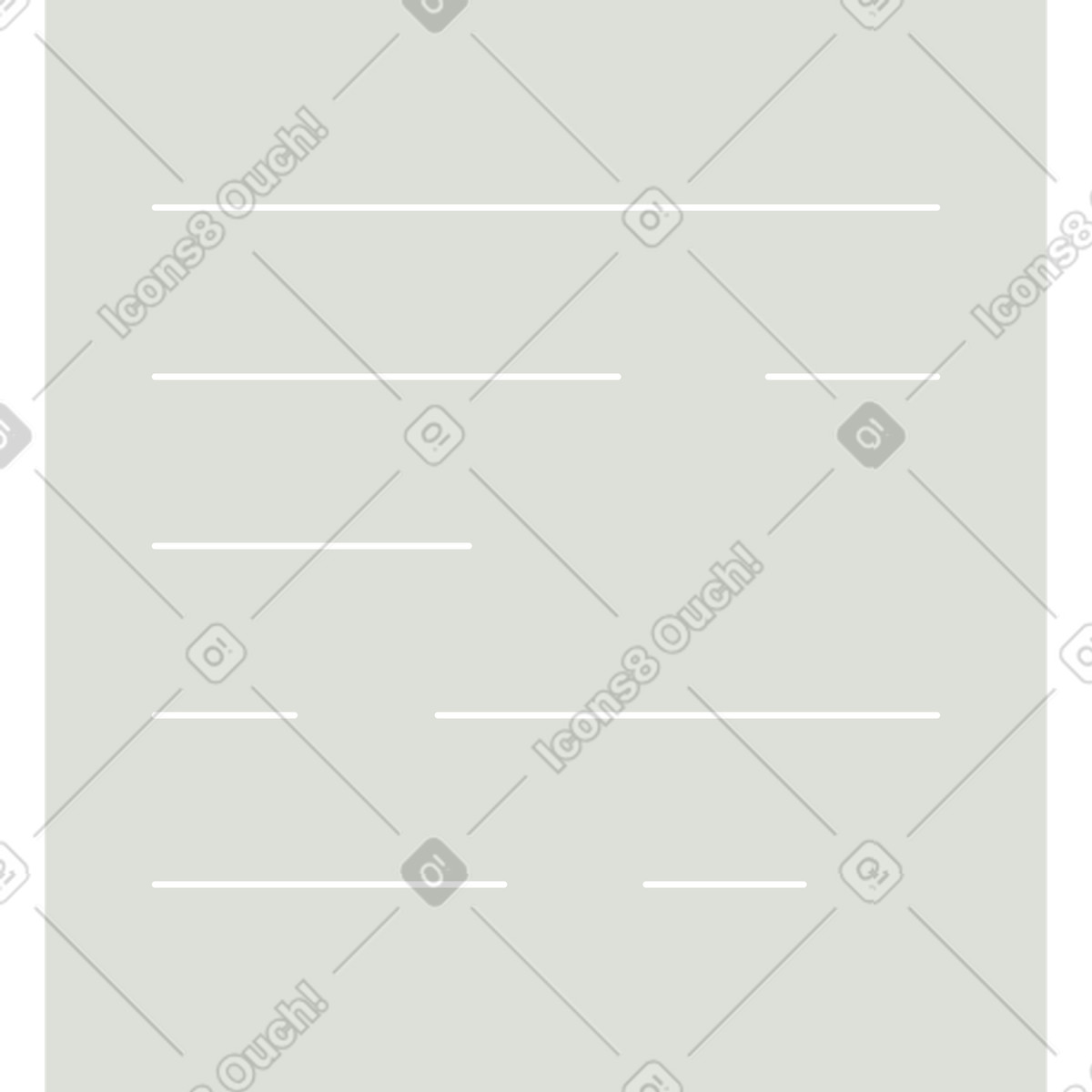 Document illustration in PNG, SVG