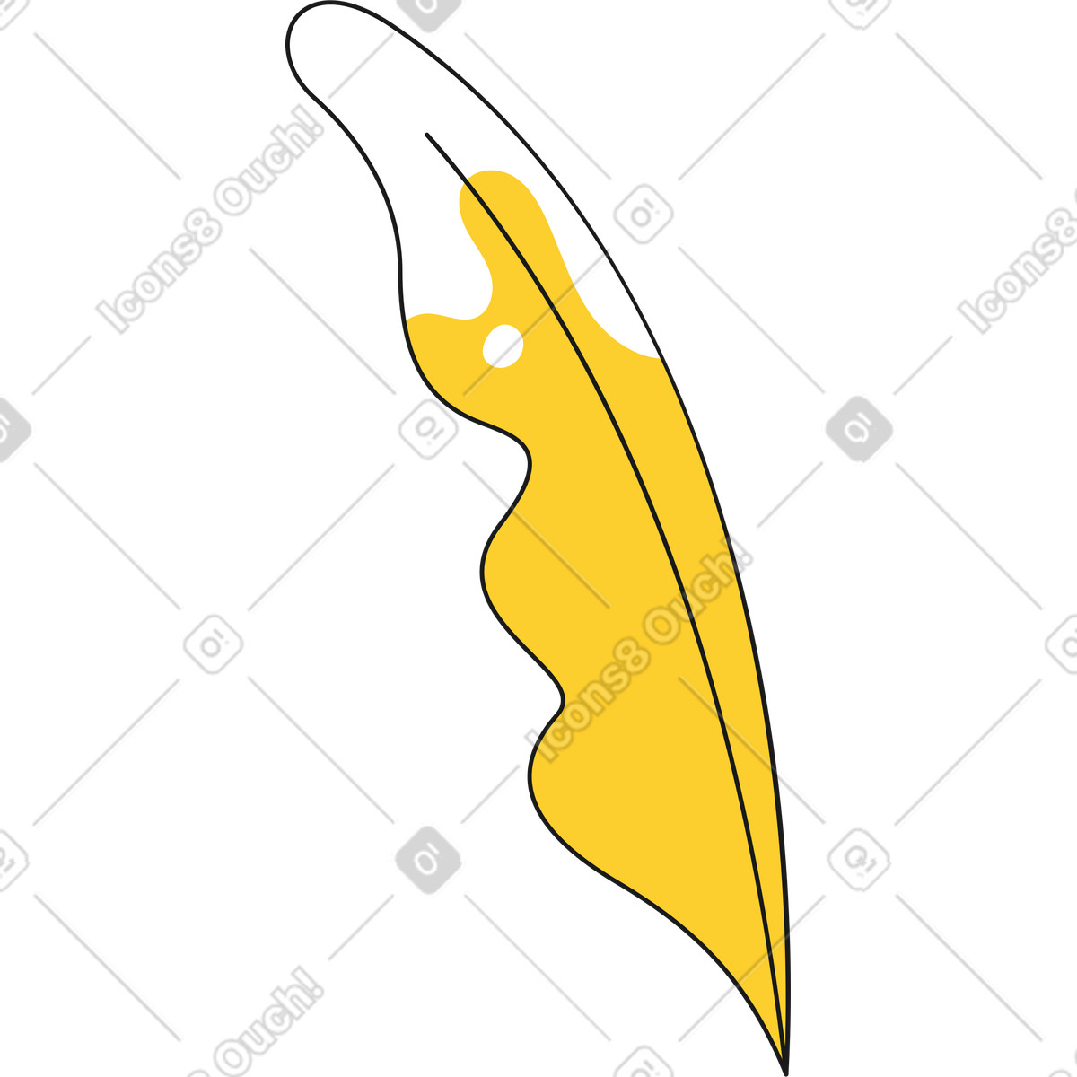 下载 Taxi 风格的 叶 插画，支持 PNG、SVG 格式
