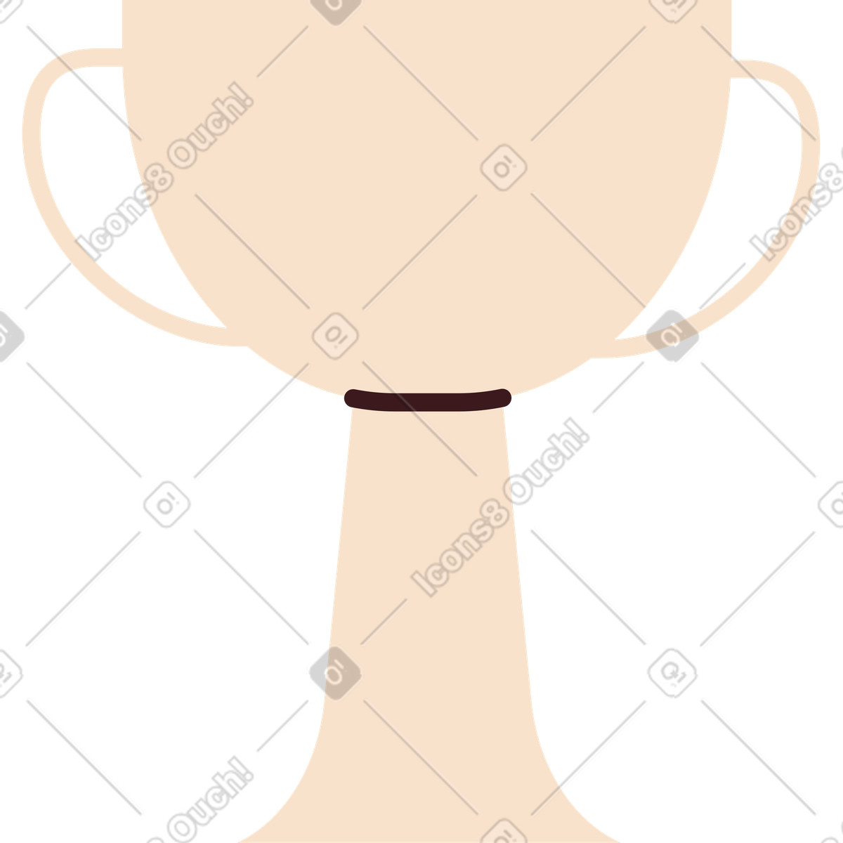 下载 Folks 风格的 优胜者杯 插画，支持 PNG、SVG 格式