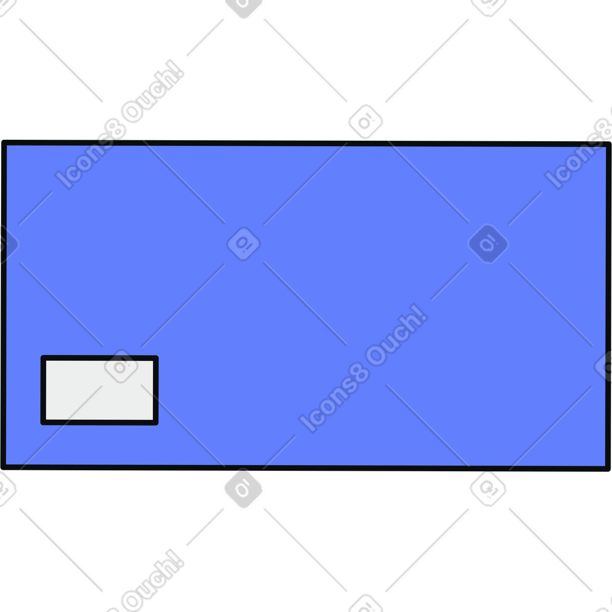Box illustration in Teko style download in PNG, SVG