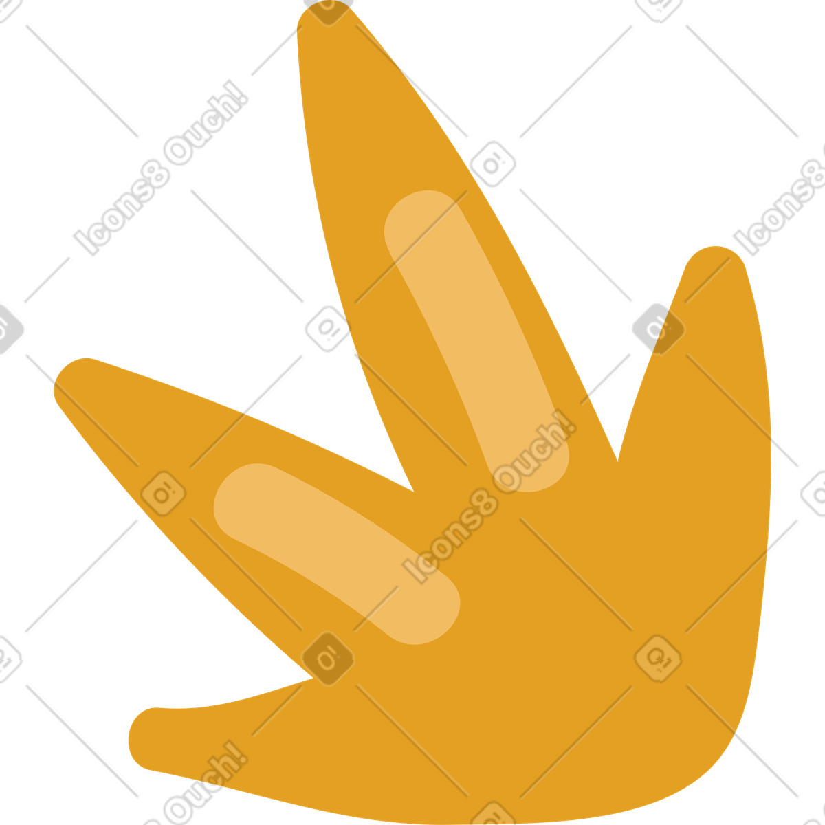 Busch-Illustration im Arabica-Stil als Download in PNG, SVG