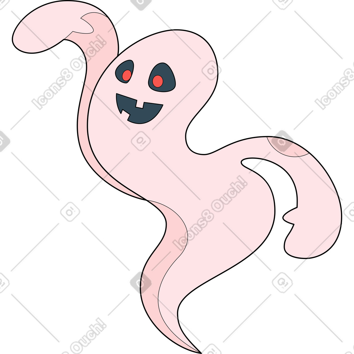 Иллюстрация Призрак в PNG и SVG