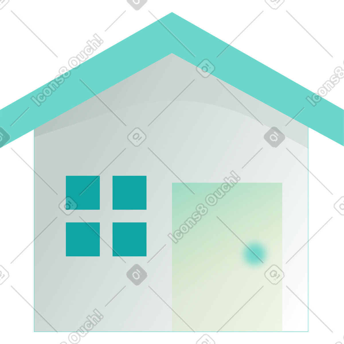 Home-symbol-Illustration im Office-Stil als Download in PNG, SVG