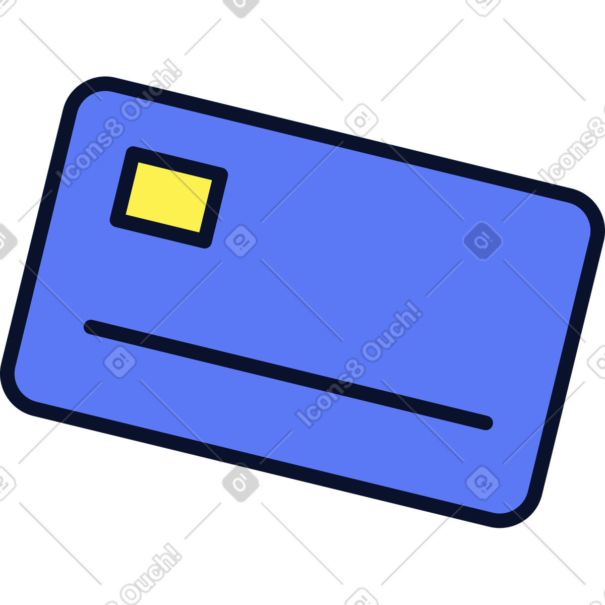 Иллюстрация Кредитная карта в стиле Flexy — скачать в форматах PNG, SVG