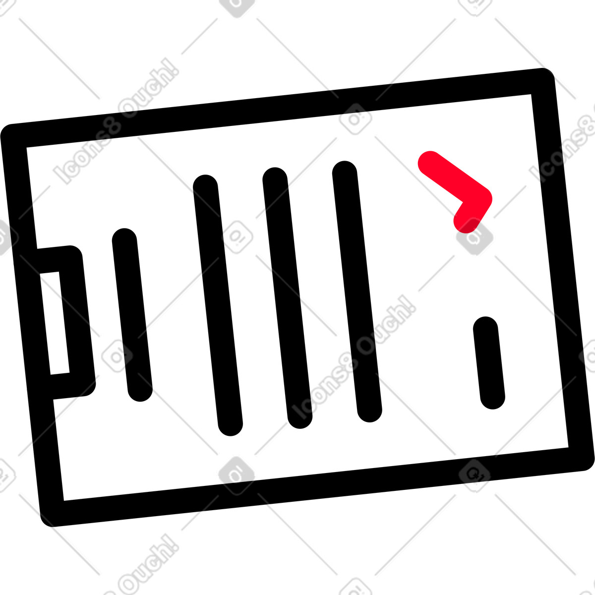 Contract illustration in Transistor style download in PNG, SVG