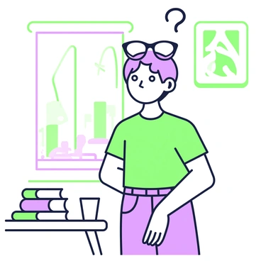 A person searching for glasses that are perched on their head