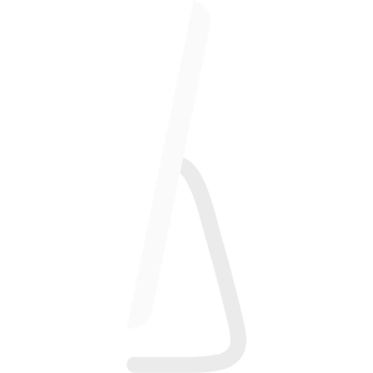 Desktop computer side view illustration in Fogg style download in PNG, SVG