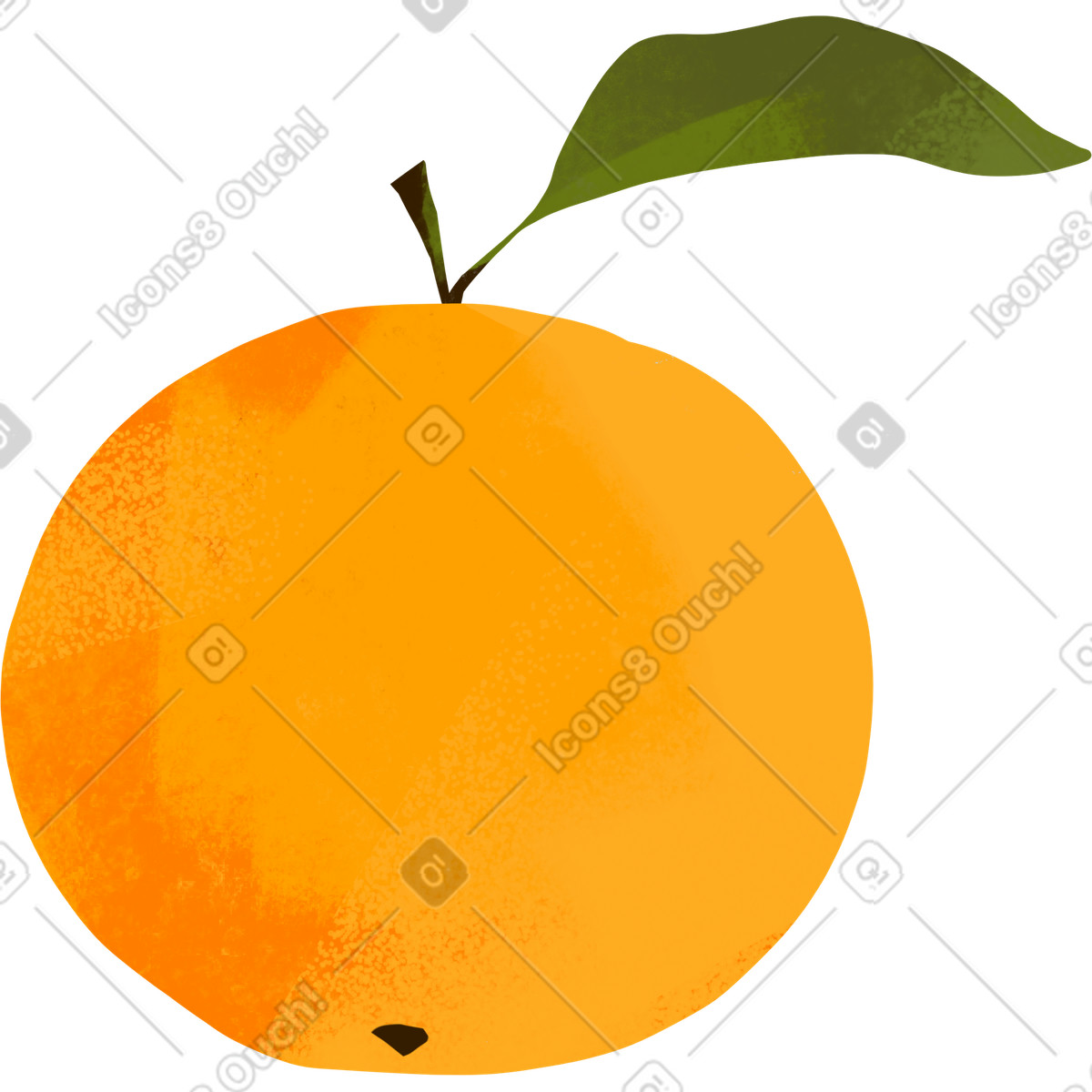 Fabulous スタイルの Mandarin のイラストをPNG、SVG形式でダウンロード