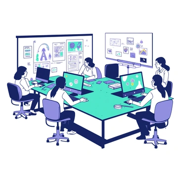 A hands-on workshop where participants create their own vector illustrations