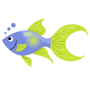 A betta fish with vibrant, shimmering scales that resemble a mermaid's tail. The fish displays a gradient of colors, transitioning from deep blue at the head to a bright iridescent green towards the tail. Its fin tail is large and flowing, sparkling with hints of gold and silver as it moves gracefully through the water. Bubbles rise around the fish, enhancing the sense of motion and life in the aquatic environment.