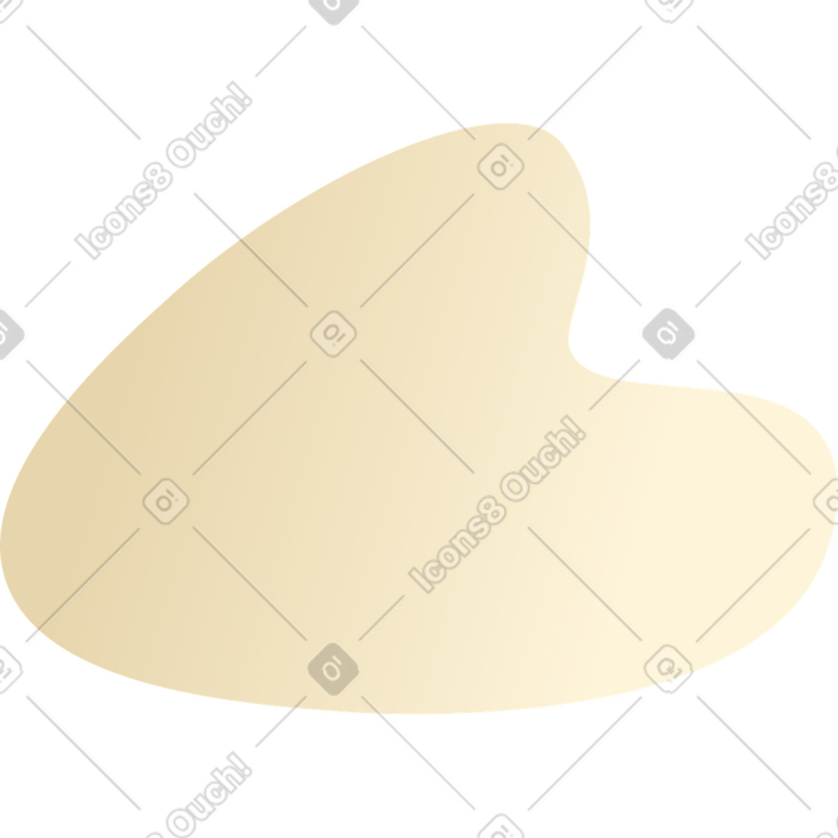 Guasha stone illustration in Silky style download in PNG, SVG