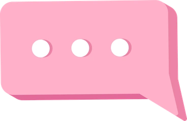 Speech bubble with dots PNG, SVG