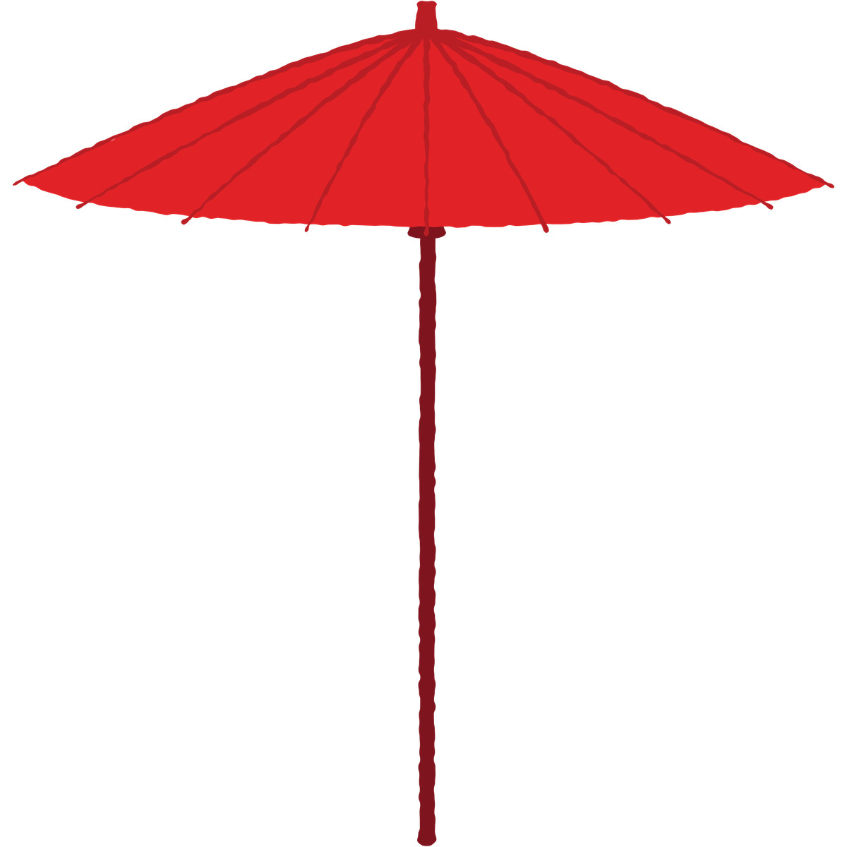 下载 Cherry 风格的 Sun umbrella 插画，支持 PNG、SVG 格式
