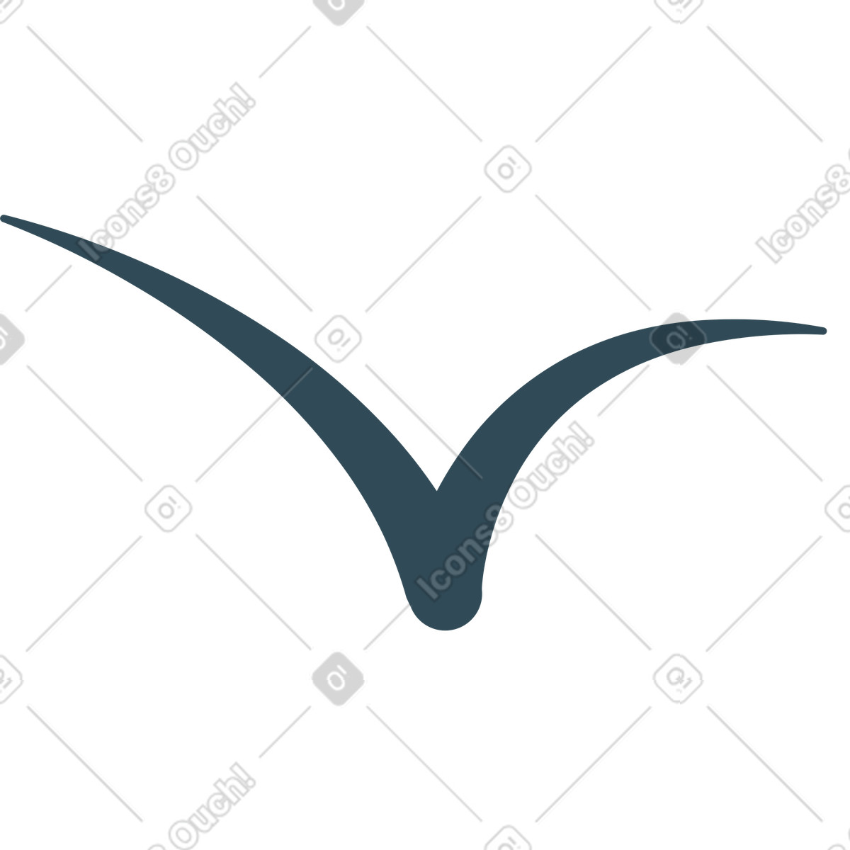 Bird illustration in Kingdom style download in PNG, SVG