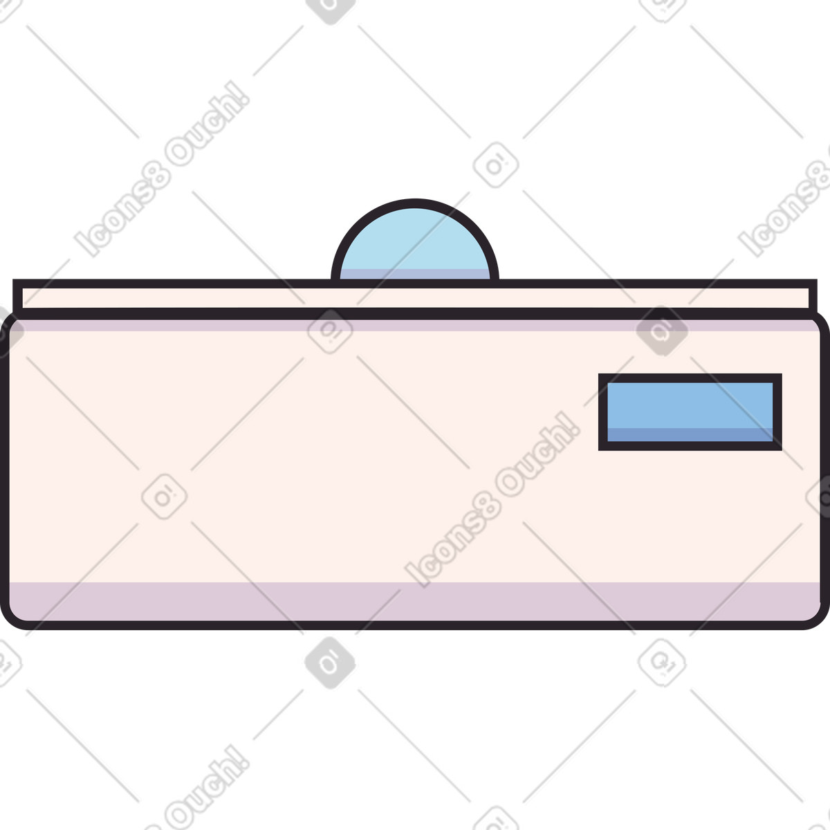 下载 Eastwood 风格的 Small projector for broadcast 插画，支持 PNG、SVG 格式