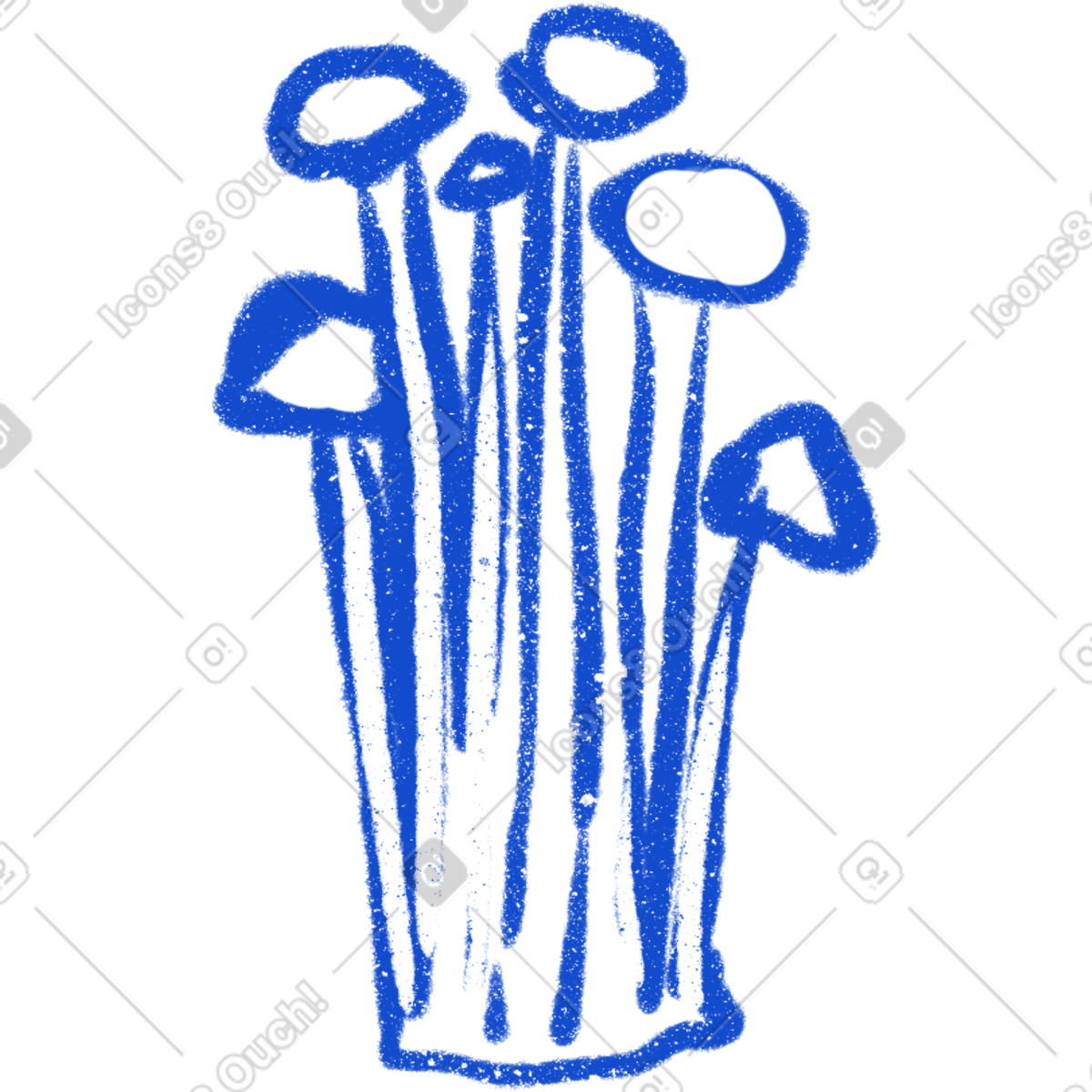Illustration Mushrooms dans le style Experimental à télécharger aux formats PNG, SVG