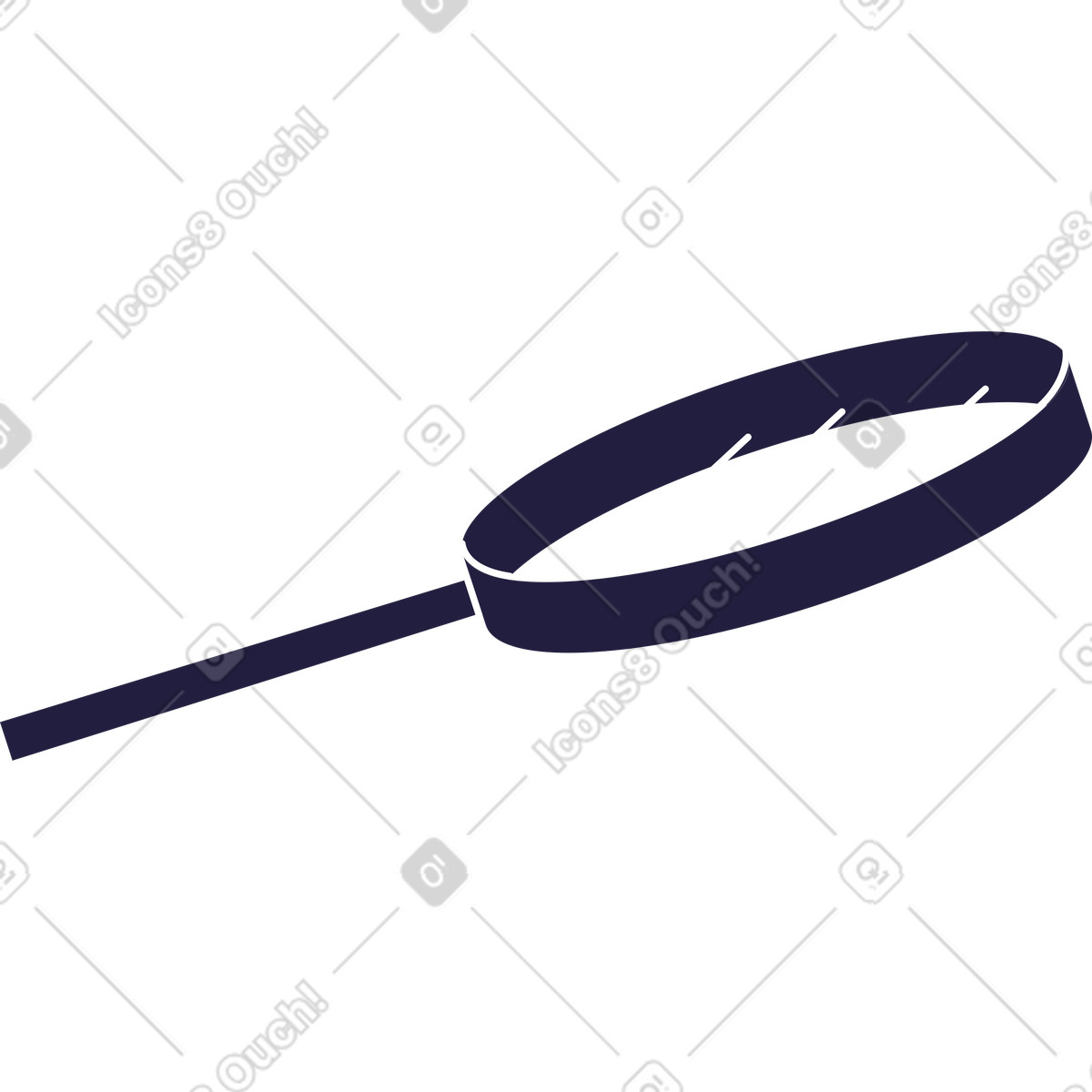 Ilustração de Lupa em no estilo Mellow para baixar em PNG, SVG
