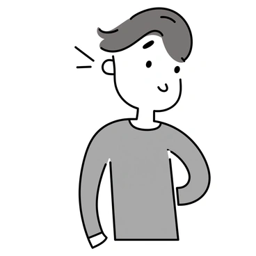 A person with short brown hair, wearing a grey shirt, is standing with their body slightly turned to the side. They have one eyebrow raised in curiosity, and their eyes are wide open, expressing interest. Their mouth is closed, but their facial expression clearly conveys intrigue. The background is plain to emphasize the person's expression.