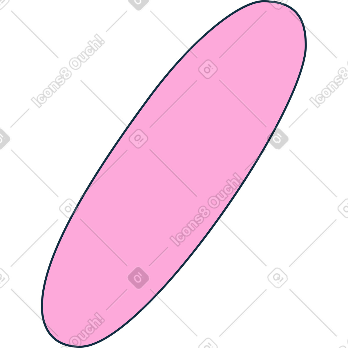 Slash symbol illustration in PNG, SVG
