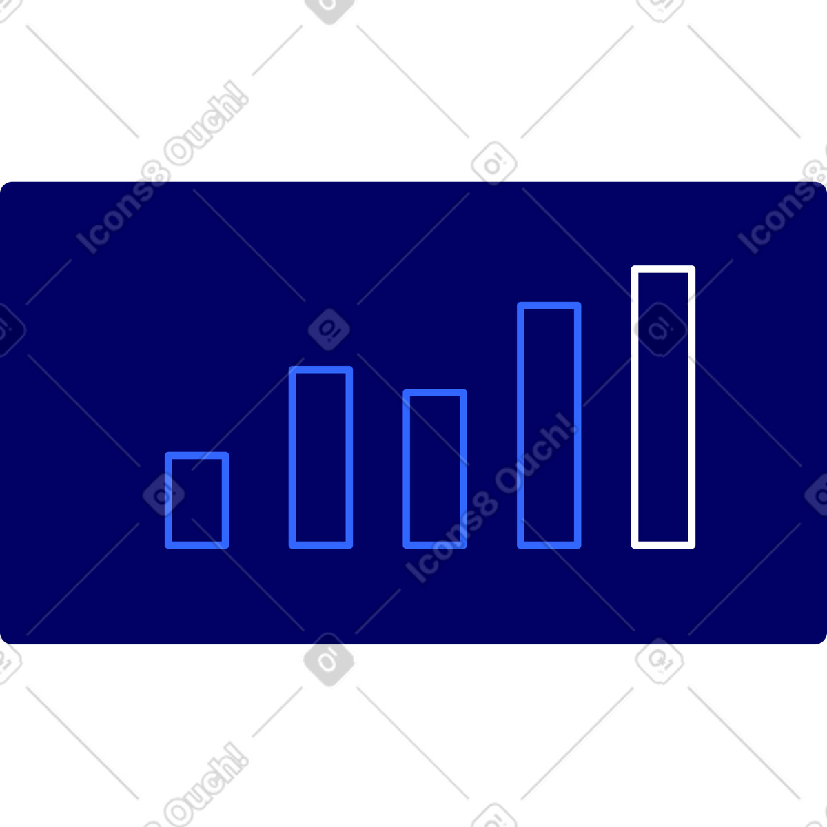 Ilustración Tablero con diagramas en estilo Lounge a descargar en PNG y SVG