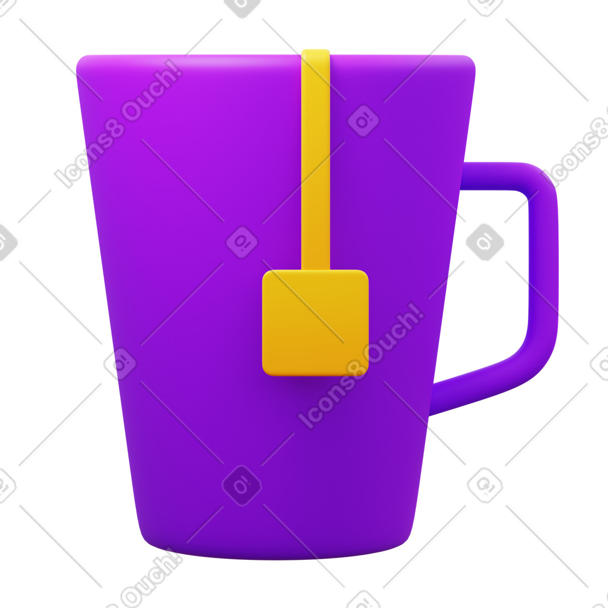 Ilustração de Tea em no estilo 3D Fluency para baixar em PNG, SVG
