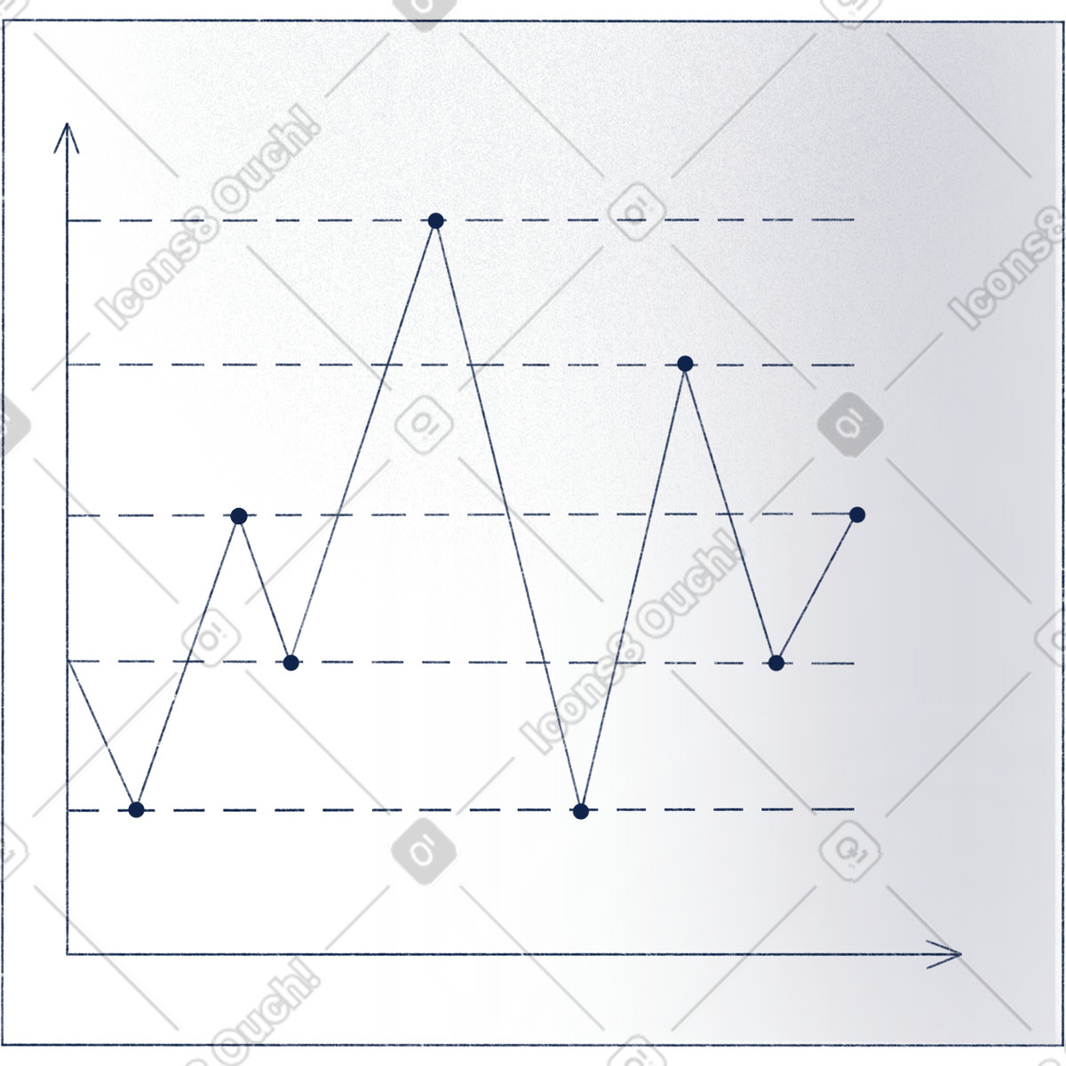 Chart-Illustration im Haze-Stil als Download in PNG, SVG