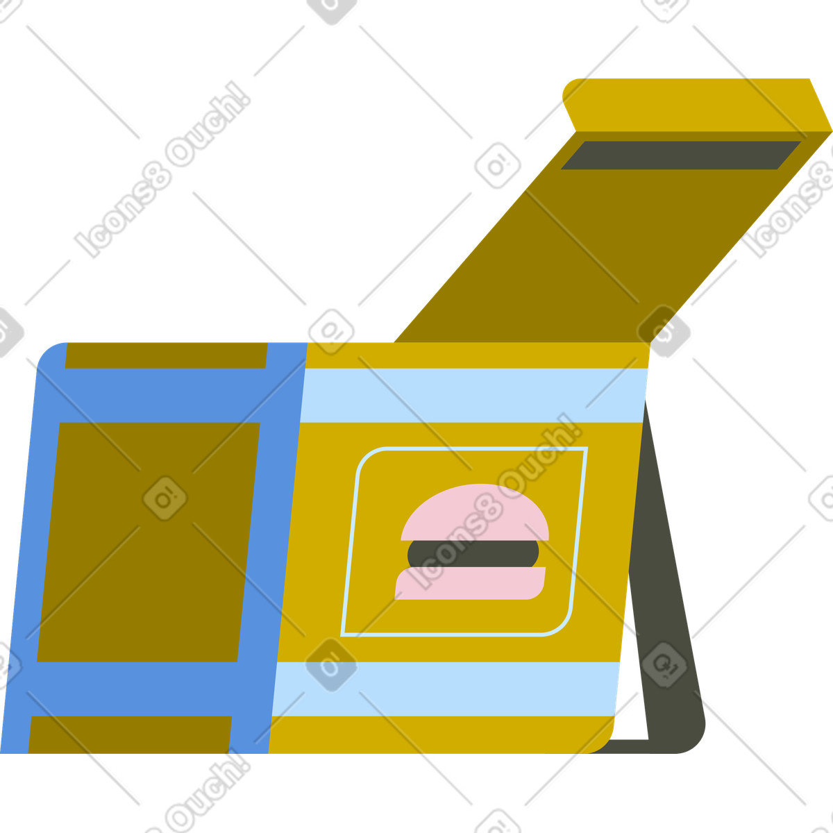 Ilustración Bolsa de entrega en estilo Vector a descargar en PNG y SVG