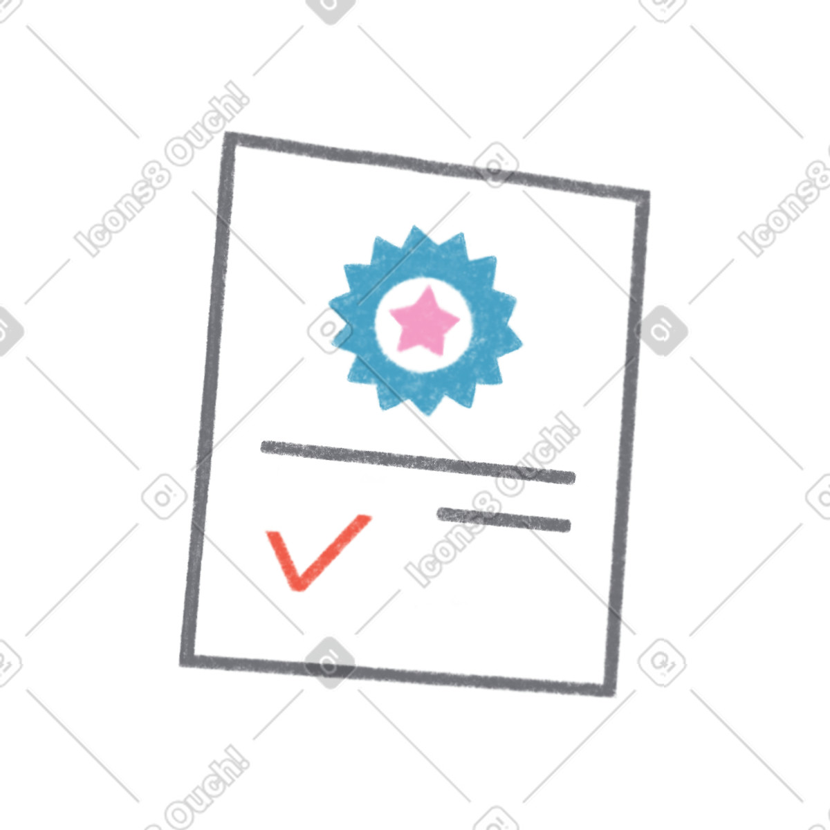 Graduate diploma illustration featuring high-quality clipart graphics for graduation themes