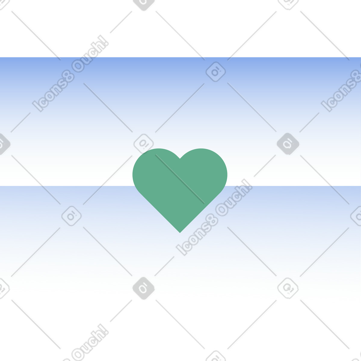 Ilustraci&oacute;n Love letter en estilo Network a descargar en PNG y SVG