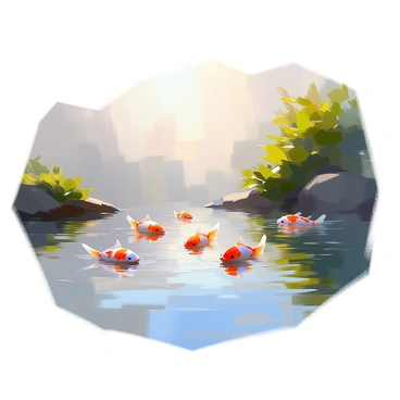 Koi pond
