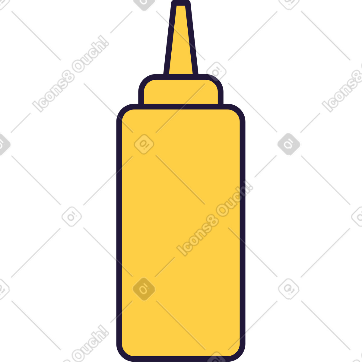 下载 Conifer 风格的 芥末 插画，支持 PNG、SVG 格式