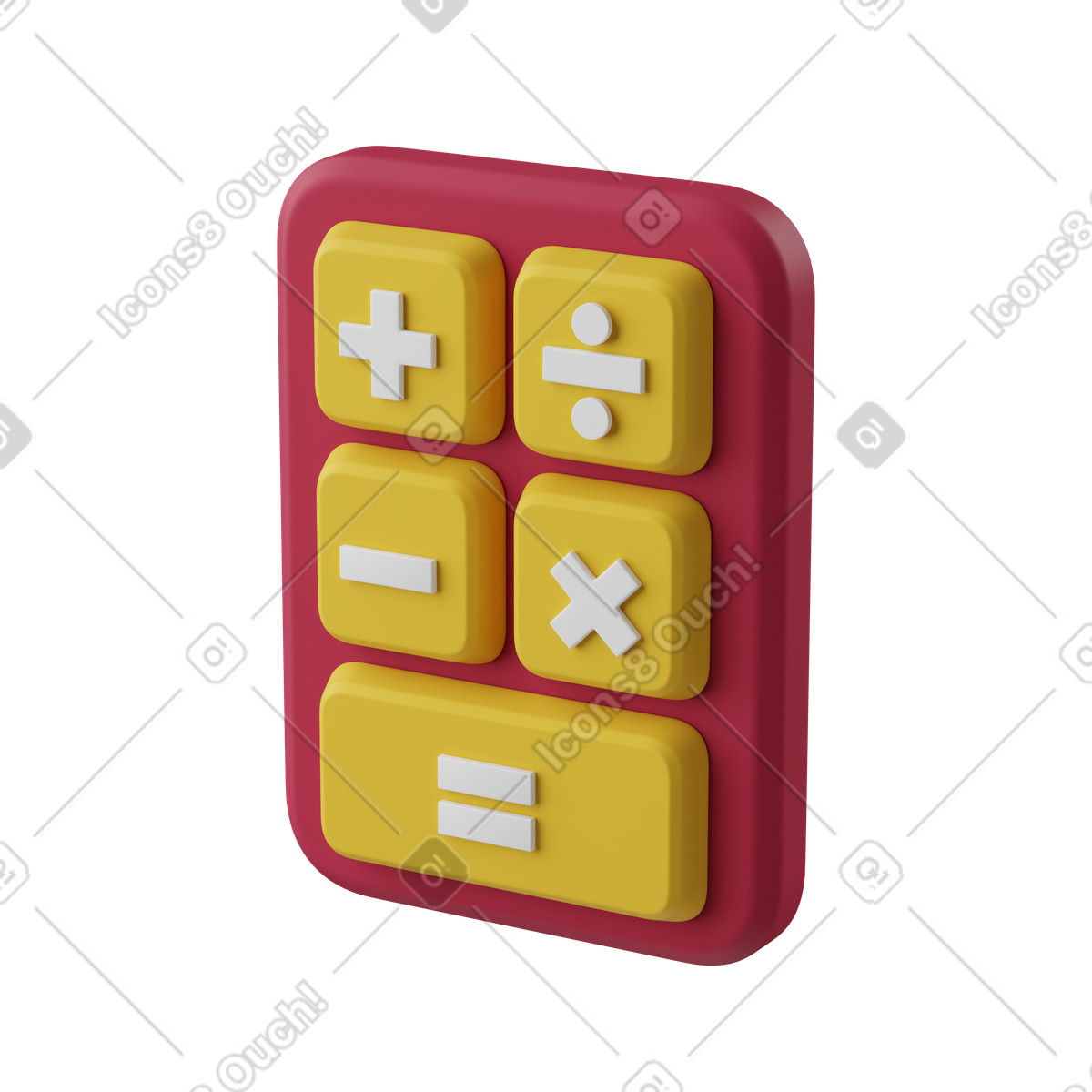 Calculator illustration in PNG, SVG